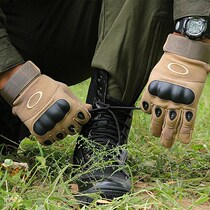 Non-slip long finger gloves half finger boxing gloves sports outdoor tactical gloves military fans male martial arts training
