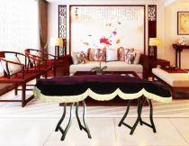 Italian thickened velvet kite cover fabric high-grade zither set zither dust cover zither cover