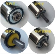 Galvanized drum Unpowered drum Conveyor belt Roller Stainless steel drum Assembly line roller Roller Transfer roller