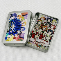 Animation peripheral LoveLive LOMO card iron box collection card gift real Ji Nicole card
