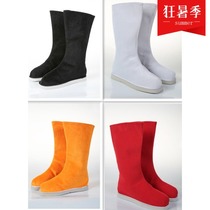 Ancient costume boots martial arts animation online games cos shoes film and television official boots Han Dynasty shoes ancient soldiers shoes