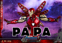 Brand new spot hottoys HT Complex Alliance 4 Final Battle Alloy Iron Man MK85 MMS528