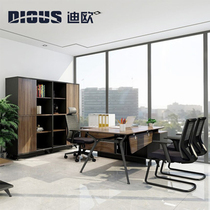 (Chengdong mall) Dieu office furniture desk boss big class desk writing desk supervisor table modern office