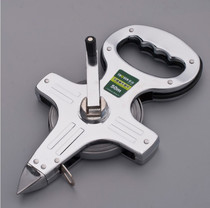  Portable steel shelf ruler Tuosen large tape measure Hand tape measure Engineering measuring ruler 30 meters 50 meters 100 meters
