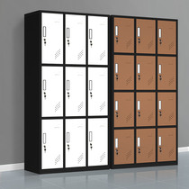 Color staff Tin Locker with induction lock dormitory locker bathroom change wardrobe gym storage cabinet