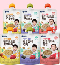 Korean baby instant food supplement porridge bebecook room temperature complementary food porridge rice paste