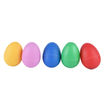 Plastic Percussion Maracas Shaker Musical Sound Egg  Colorf