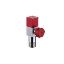 Submarine 4-point universal angle valve all copper thickened triangle valve water heater cold and hot water eight-character water stop F302