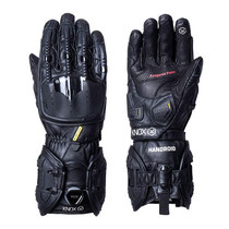 British Knox mechanical exoskeleton pure leather motorcycle riding racing anti-fall competitive four seasons mens and womens track gloves