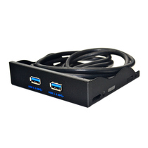 USB3 0 soft driving position front panel 4 mouth 2 mouth 19PIN U3 U3 desktop 9PIN 9PIN USB2 0 black