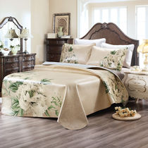 Painted cowhide mat first layer buffalo skin cool mat three-piece set 1 8 meters 1 5m printed color leather mattress