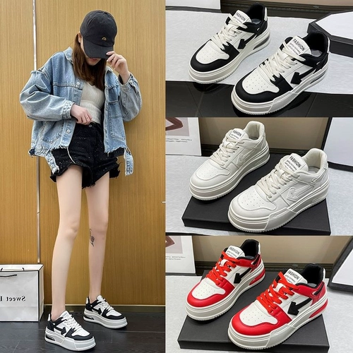 3.8 [Little Durian New] Урок обувь с толстым дном высокого 5-сантиметрового торта 903 K801- 爱 3