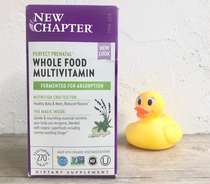 New Chapter New Chapter pregnant women comprehensive multivitamin folic acid nutrition 270 tablets 22 06