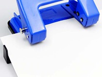 File manual punching machine A4 paper office two-hole punching machine two-hole punching machine with ruler 20 sheets