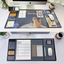 Super waterproof creative fresh desktop desk pad ins wind schoolgirl cute office computer desk pad