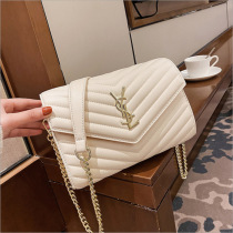 Envelope Womens Bag Chain Bag 2021 New European and American Fashion Tide Bag Joker Shoulder Shoulder Small Bag