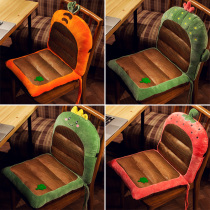 Summer cool mat breathable chair cushions cushions Back cushions Back to office Dormitory Chairs With Backrest For Long Sitting Without Tired Mat