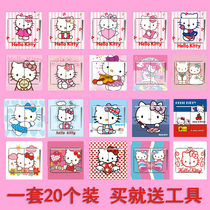 Switch stickers 20 Adorable Cartoon Fields Garden Korea Creative Home Wall Trim Socket Patch Protective Sleeves