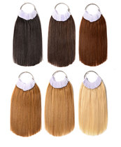 Hairdressing real hair hair bundle color experiment color training color testing color barber shop hair color plate book
