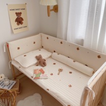 ins homemade Korean fabric baby baby mattress bed sheets game blanket siesta cotton mat can be customized