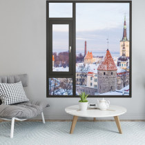 Its Banghuiying aluminum alloy casement window