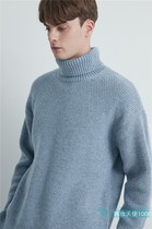 TIME High-end Men Korea 20 Winter Turtleneck Sweater Wool Knit TH2A-BKTU018 2 Colors
