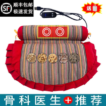 Cervical spine pillow repair cervical spine special delivery repair cylindrical patient neck rich and expensive bag massage to correct sleep