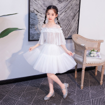 Childrens skirt support lolita dress catwalk show support Lolita cloud girls violent boneless petticoat tulle tutu skirt