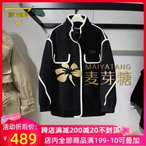 2022 Taiping bird womens autumn and winter domestic A3AAC4405 contrast color gallery coat A3AAC440589
