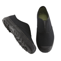 Old Beijing black cloth shoes canvas leisure father shoes work shoes non-slip wear-resistant labor protection shoes breathable construction shoes