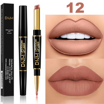 Watsons Double-headed Earthy Lip Liner Thin-headed Hook Lip Pencil Lipstick Nude Chocolate Coffee Brown Matte