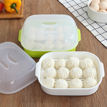 Microwave oven special box steamed buns utensils kitchen cooking heating appliances hot rice steamer rectangular steamer
