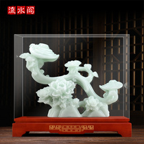 Jade Ruyi jade ornaments home accessories living room office wine cabinet porch fortune move opening gifts