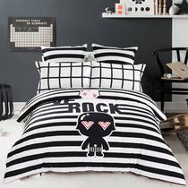 Mercury home textile cotton pure cotton active childrens cartoon four-piece bed sheet duvet cover bedding