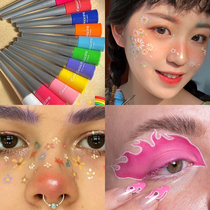 Colored eyelink pen eye line liquid female hard head waterproof lasting speed dry without fainting and environmentally friendly face oil color