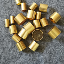 Brass ring crutch copper corner cane joint accessories DIY crutches link copper table chair leg angle cover