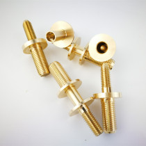 Crutch joint wooden handle accessories crutch copper drum strand link walking stick anti-slip cover copper piece triangle anti-slip pad foot cover