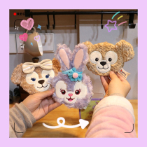 Cute girl heart Duffys friend Stella Sydney Rose coin purse cartoon bag pendant plush coin bag