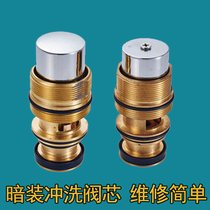Concealed pedal flush valve spool hand-pressed valve Spool stool pedal flush valve spool accessories