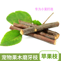 Apple Branches Grindstone Grinding Tooth Bite Wood 50 gr Fruits Wood Pet Rabbit Hamster Dragon Cat Substitute Sweet Bamboo Grass Brick Grass Cake