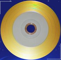 Ryder Nouveau Riche gold blank printable CD-R disc burning disc Ryder small circle platinum printable CD disc