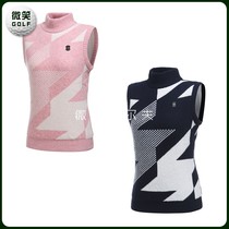 Special 2020 Autumn Winter Korean GOLF suit ladies WANGL * stand collar windproof knitted vest GOLF
