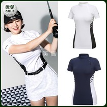 Special 2020 Summer new Korean GOLF uniform women WANGL * half collar short sleeve T-shirt GOLF