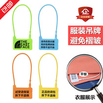 Disposable plastic seal anti-counterfeiting buckle Anti-adjustment buckle bag anti-theft buckle padlock anti-drop buckle Clothing label tag