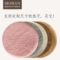 Pet cat round pad thick warm cat nest sponge pad can be washed with water and suede non-sticky hair universal sleeping pad