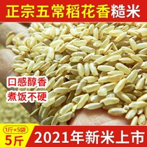 Brown rice 2021 new rice 5kg northeast Wuchang rice fragrant rice germinated rice fitness miscellaneous grains fat reduction low sugar pregnant women