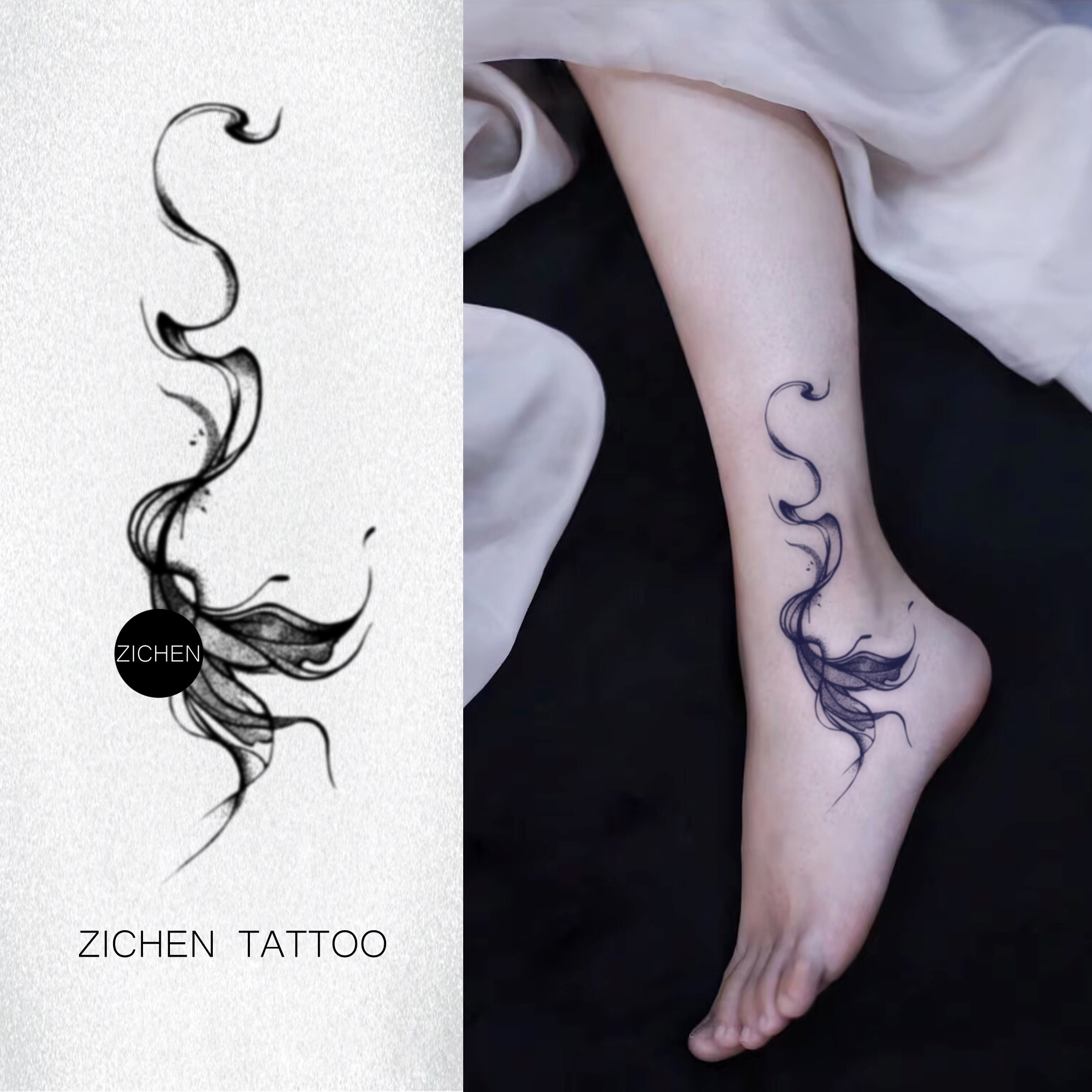 脚腕纹身英文字母含义- 抖音, image size:2268x2268