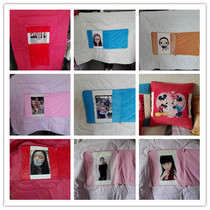 Thermal transfer pillow is DIY pillow blank supplies printed photo blank wholesale Sublimation pillow is wholesale