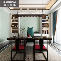 RAINBOW Ruibao Wallpaper National Treasure Series New Chinese Wallpaper Living Room Bedroom TV Wall Background Comfortable 1