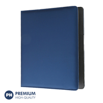 PH high-grade leather 9 grid card book loose-leaf set card book Magic card zero-dimensional PTCG royal blue Taiwan produced thickened